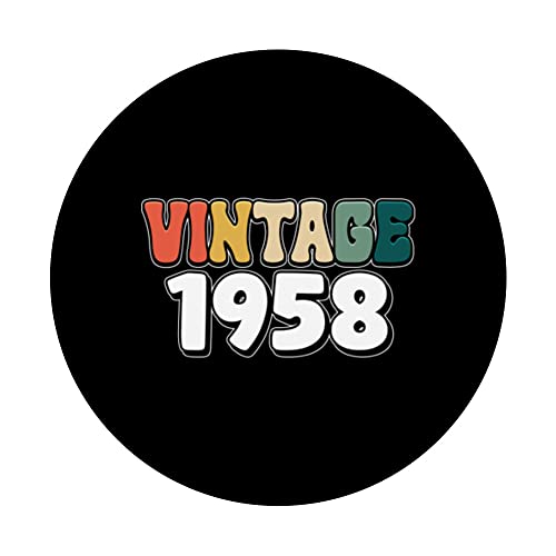 Ofertas en regaloscumple.com 1958 Cumpleaños PopSockets PopGrip Intercambiable