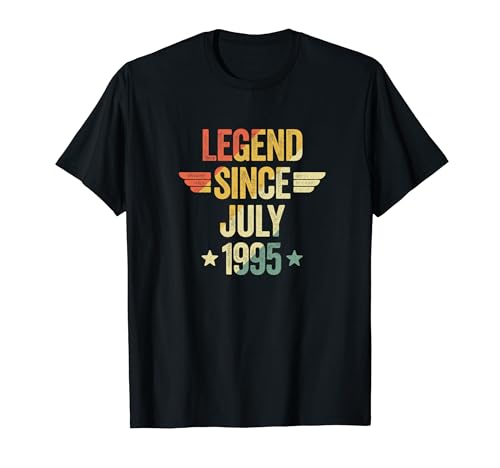 Comprar Regalos Legend Since July 1995 Camiseta Ofertas 2024 | regaloscumple.com