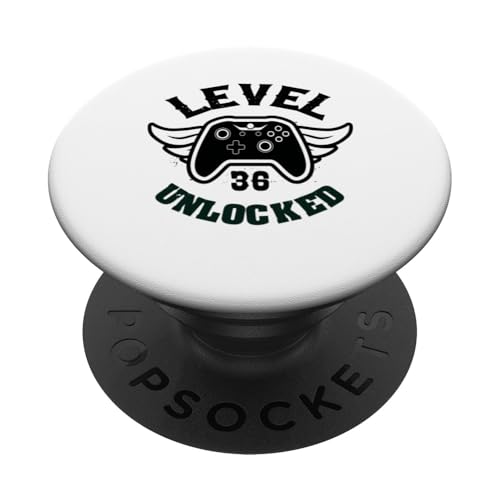 Comprar Nivel 36 Desbloqueado 36 Juegos cumpleaños 36 Jugador cumpleaños Catálogo PopSockets PopGrip Adhesivo Rebajas 2025 | regaloscumple.com