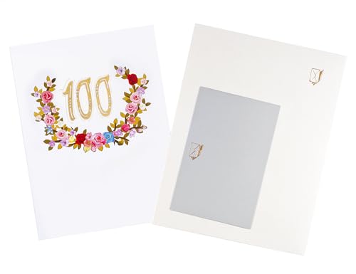 Ofertas de última hora Tarjeta 100 diseño en tarjeta madres, y romántica aniversario