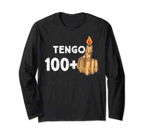 Consigue Cumpleaños ahora 100+1 Dedo Medio Vela De Cumpleaños Para El 101º Cumpleaños Manga Larga Rebajas 2025 | regaloscumple.com