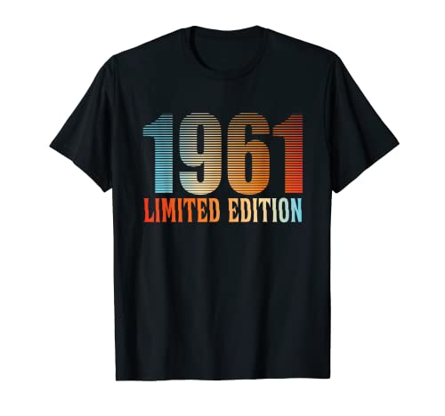 Comprar Retro Vintage Edición Limitada 1961 cumpleaños Camiseta Regalos Top Precio 2025 | regaloscumple.com