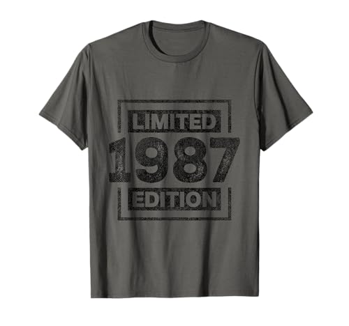 Comprar 38 Cumpleaños Hombres 38 Años Retro Mujeres Catálogo Nacidos en 1987 Camiseta Rebajas 2025 | regaloscumple.com