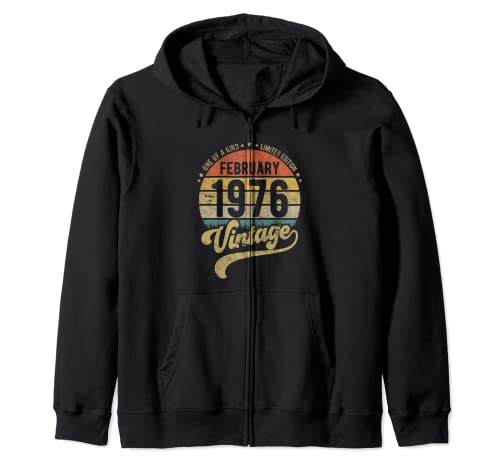 Consigue ahora Reto 46 Cumpleaños 46 años Navidad Nacido en febrero 1976 Sudadera con Capucha Ofertas 2025 | regaloscumple.com