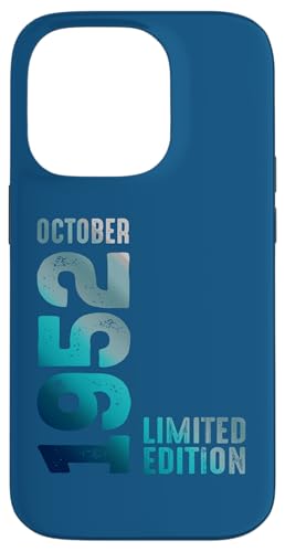 Comprar Carcasa para iPhone 14 Pro Edición Promoción Limitada 1952 Octubre 1952 Cumpleaños Ofertas 2024 | regaloscumple.com