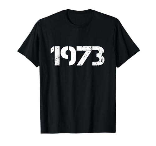 Consigue ahora Vintage Retro 1973 Cumpleaños Camiseta Regalos Top Precio 2023 | regaloscumple.com
