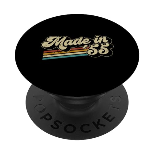 Consigue ahora 1955 Vintage Ideas para regalar Cumpleaños Retro Edición Limitada Hombres Mujer PopSockets PopGrip Intercambiable Top Precio 2025 | regaloscumple.com