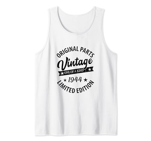 Comprar Vintage Born in 1944 Retro Classic Regalo cumpleaños Camiseta sin Promoción Mangas Rebajas 2024 | regaloscumple.com