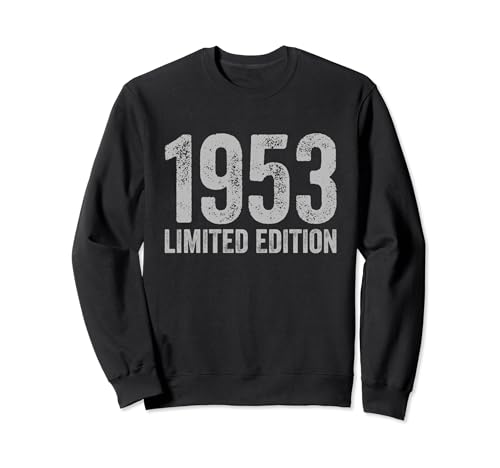 Consigue ahora Cumpleaños 1953 Promoción Sudadera Ofertas 2024 | regaloscumple.com