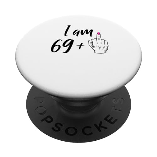 Consigue ahora Soy 69 Plus 1 dedo medio mujer 70 cumpleaños PopSockets PopGrip Intercambiable Cumpleaños Ofertas 2024 | regaloscumple.com
