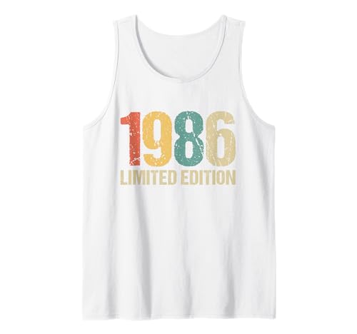 Comprar 39 cumpleaños hombre mujer 39 años 1986 decoración divertida regalo Camiseta sin BlackFriday Mangas Rebajas 2025 | regaloscumple.com