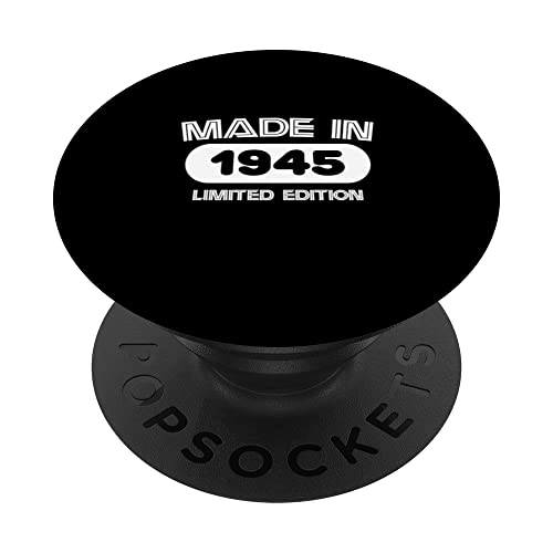 Comprar Cumpleaños 1945 para hombres y mujeres PopSockets PopGrip Promoción Intercambiable Ofertas 2024 | regaloscumple.com
