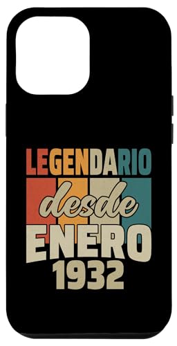 Consigue ahora Navidad Carcasa para iPhone 14 Pro Max Legendario Desde Enero 1932 - Cumpleaños 92 Años Ofertas 2024 | regaloscumple.com