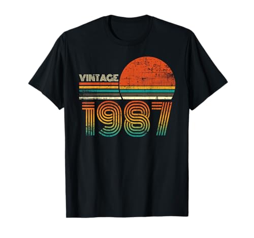 Consigue ahora Hecho en Catálogo 1987 34 cumpleaños regalos 34 Cuarentena regalo cumpleaños Camiseta Rebajas 2024 | regaloscumple.com