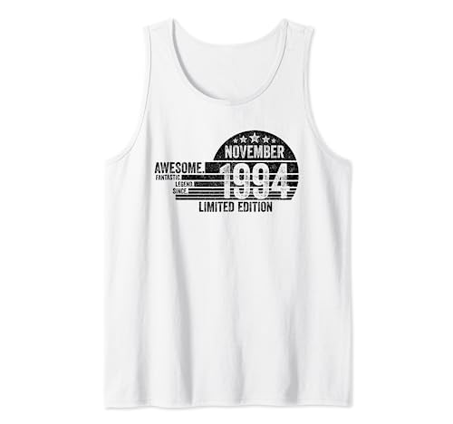 Consigue ahora Regalo De Cumpleaños Impresionante Desde Noviembre 1994 Camiseta sin Catálogo Mangas Top Precio 2024 | regaloscumple.com