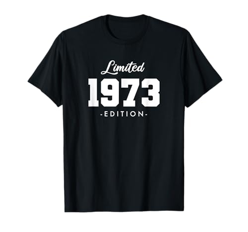 Comprar Retro 50 Años Nacido en 1973 Edición Limitada Navidad 50 Cumpleaños Camiseta Rebajas 2023 | regaloscumple.com