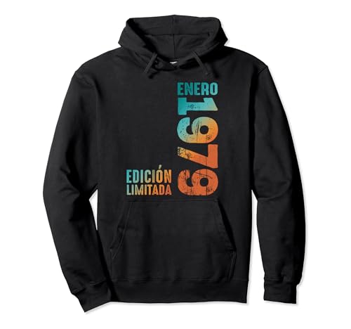Oferta Enero Retro Año Vintage Sudadera Capucha
