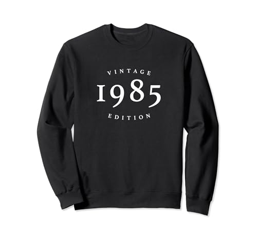 Consigue BlackFriday ahora Edición Vintage 1985 - Año nacimiento cumpleaños o aniversario Sudadera Ofertas 2024 | regaloscumple.com