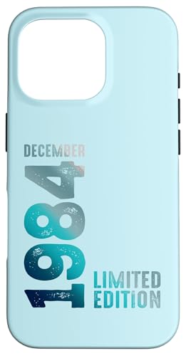 Comprar Promoción Diciembre 1984 Edición Limitada 1984 Cumpleaños 1984 Carcasa para iPhone 16 Pro Rebajas 2025 | regaloscumple.com