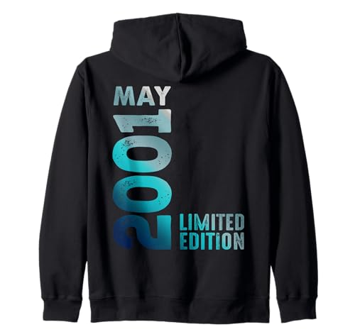 Consigue ahora Catálogo Edición Limitada Mayo 2001 Cumpleaños Sudadera con Capucha Top Precio 2025 | regaloscumple.com