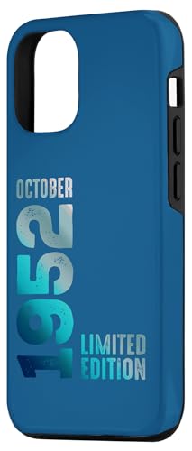Oferta Flash Carcasa para iPhone 14 Pro Edición Limitada 1952 Octubre Cumpleaños