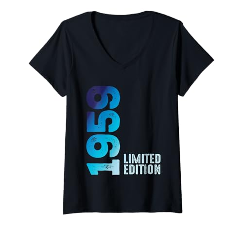 Comprar Mujer Catálogo Impresionante Año 1959 Vintage Desde 1959 Edición Limitada 1959 Camiseta Cuello V Top Precio 2024 | regaloscumple.com