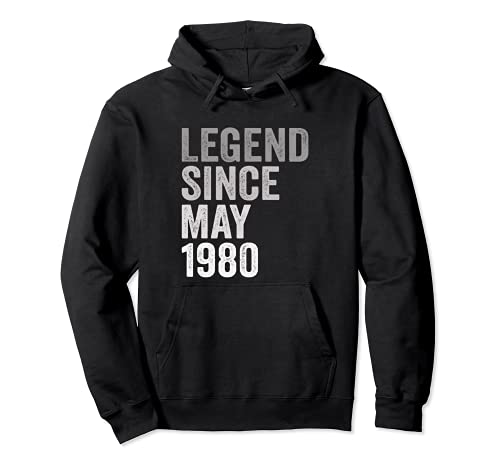 Oferta Leyenda Mayo Año Sudadera Capucha