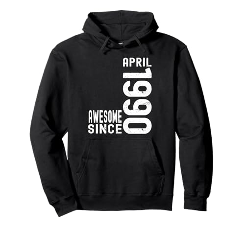Comprar Impresionante desde abril 1990 BlackFriday nacido en abril 1990 cumpleaños Sudadera con Capucha Ofertas 2025 | regaloscumple.com