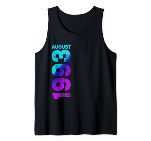 Comprar Promoción Edición Limitada Agosto 1993 Año 1993 Retro 1993 Camiseta sin Mangas Rebajas 2024 | regaloscumple.com