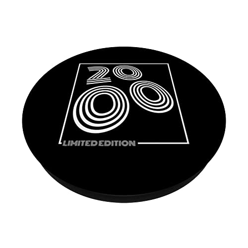 Oferta Flash Cumpleaños 2000 edición limitada de cebra PopSockets PopGrip Intercambiable