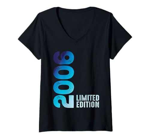 Comprar Mujer Impresionante Año Navidad 2006 Vintage Desde 2006 Edición Limitada 2006 Camiseta Cuello V Rebajas 2025 | regaloscumple.com