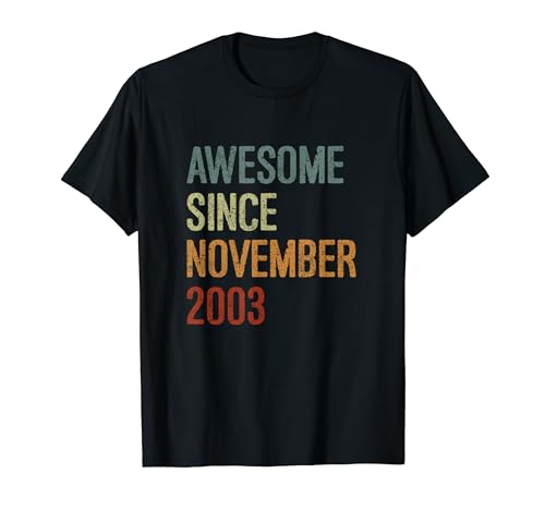 Oferta Impresionante noviembre regalo divertido Camiseta