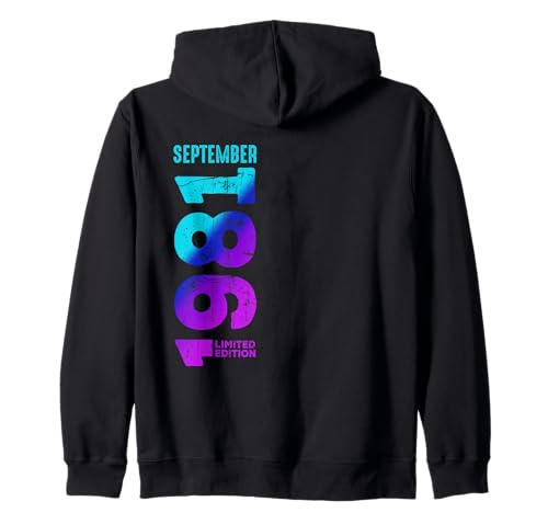 Consigue ahora Edición Limitada Septiembre 1981 Cumpleaños Sudadera BlackFriday con Capucha Ofertas 2025 | regaloscumple.com