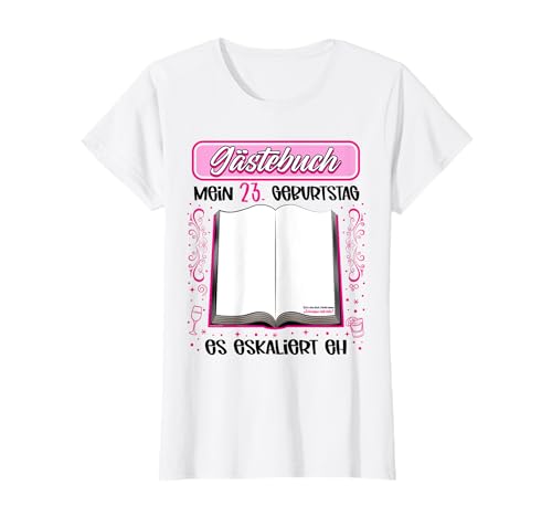 Consigue ahora Mi libro visitas 23 cumpleaños para firmar Catálogo 23 años Camiseta Ofertas 2024 | regaloscumple.com