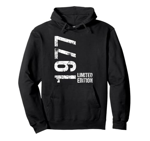 Consigue ahora 47 cumpleaños hombre mujer 47 años Regalos 1977 regalo cumpleaños Sudadera con Capucha Top Precio 2024 | regaloscumple.com