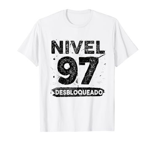Comprar BlackFriday Nivel 97 Desbloqueado años 97 cumpleaños Camiseta Top Precio 2025 | regaloscumple.com