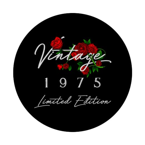 Ofertas de última hora Regalos   49 años vintage 1975 49 hombres mujeres 49 cumpleaños PopSockets PopGrip Intercambiable