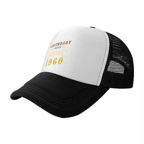 Ofertas en regaloscumple.com Legendaria Desde Agosto 1960 Gorra béisbol Hombres y Mujeres Regalos cumpleaños