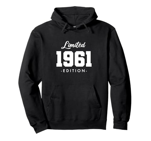 Consigue ahora Retro 63 Años Nacido en 1961 Edición Ideas para regalar Limitada 63 Cumpleaños Sudadera con Capucha Ofertas 2024 | regaloscumple.com