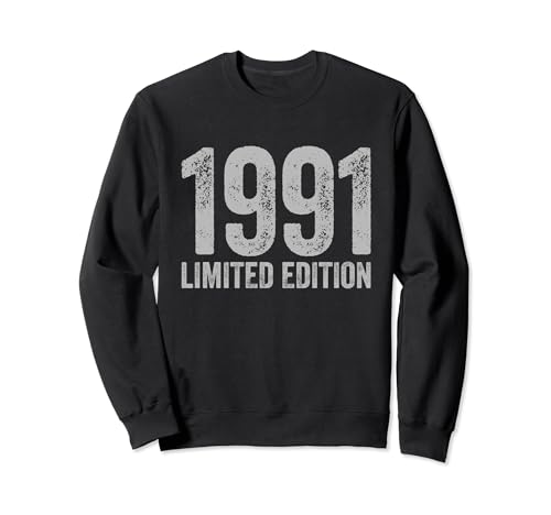 Comprar Cumpleaños 1991 Catálogo Sudadera Ofertas 2024 | regaloscumple.com