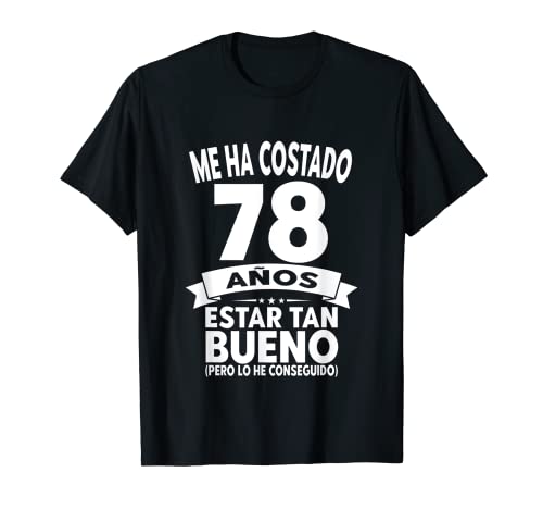 Comprar Hombre 78 Cumpleaños Regalo Años Divertido Promoción Decoración Vintage 1943 Camiseta Ofertas 2024 | regaloscumple.com