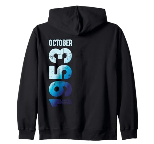Comprar Edición Limitada Octubre Promoción 1953 Cumpleaños 1953 Sudadera con Capucha Ofertas 2024 | regaloscumple.com