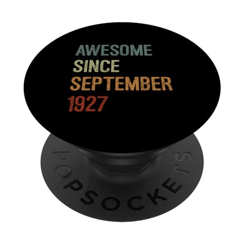 Comprar Impresionante desde septiembre BlackFriday 1927 regalo cumpleaños divertido retro PopSockets PopGrip Intercambiable Rebajas 2024 | regaloscumple.com