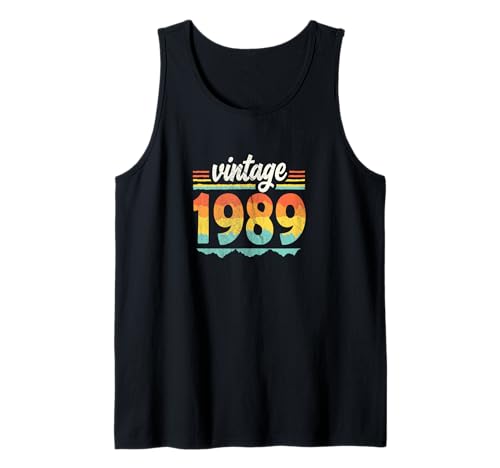 Comprar Vintage 1989 Retro Cumpleaños Idea regalo Camiseta sin Mangas Ideas para regalar Ofertas 2025 | regaloscumple.com