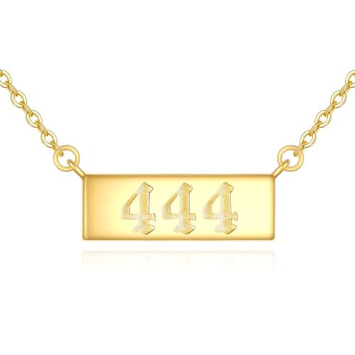 Consigue ahora VONALA Collar con número ángel plata ley con colgante joyería cumpleaños San Valentín regalos numerología para mujeres adolescentes y niñas Plata Cumpleaños esterlina No es una piedra Rebajas 2024 | regaloscumple.com