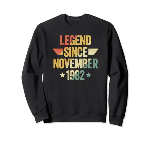 Comprar BlackFriday Legend Since November 1982 Sudadera Top Precio 2024 | regaloscumple.com