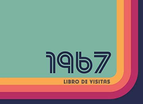 Comprar 1967 Libros Visitas: Libro visitas para fiestas cumpleaños estilo retro para que la familia y los amigos inserten Ideas para regalar saludos y mensajes | 100 páginas | Vol 2 Rebajas 2024 | regaloscumple.com