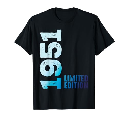 Comprar Edición Limitada Cumpleaños 1951 Camiseta Cumpleaños Ofertas 2024 | regaloscumple.com