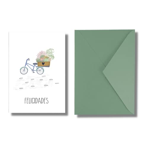 Consigue ahora Forletter - Tarjeta Felicitación 15 x 21'5 cm Cumpleaños Regalos Bicicleta Ofertas 2024 | regaloscumple.com