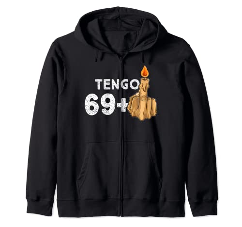 Comprar 69+1 Ideas para regalar Dedo Medio Vela De Cumpleaños Para El 70º Cumpleaños Sudadera con Capucha Rebajas 2025 | regaloscumple.com